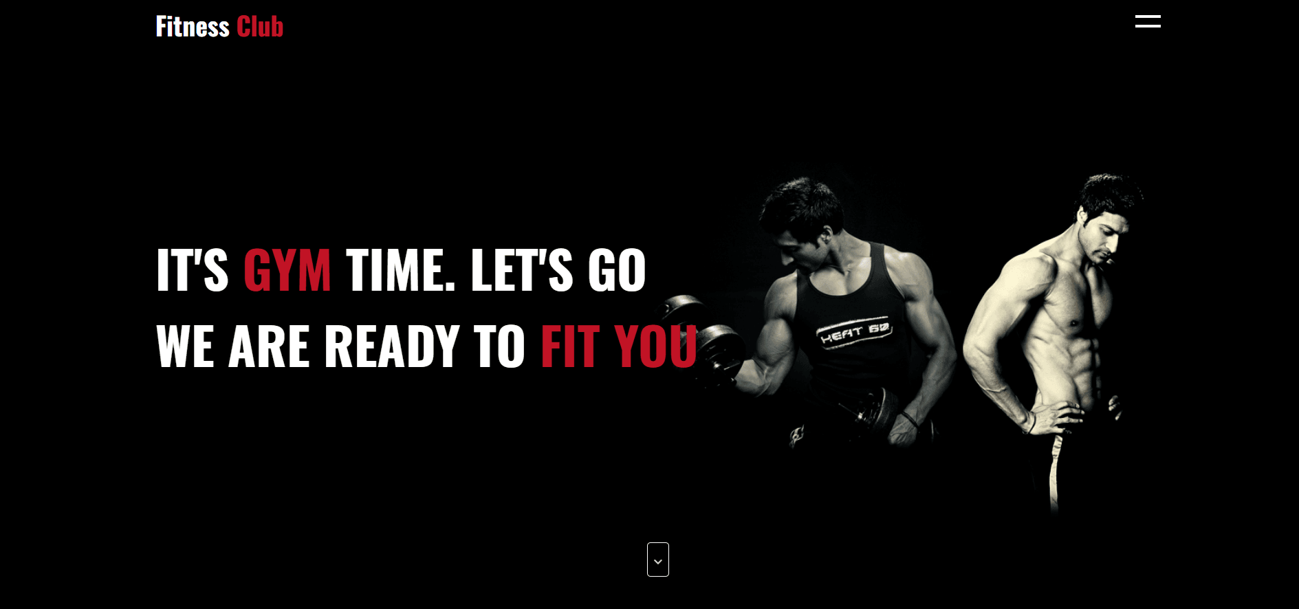 Gym & Fitness Website Template